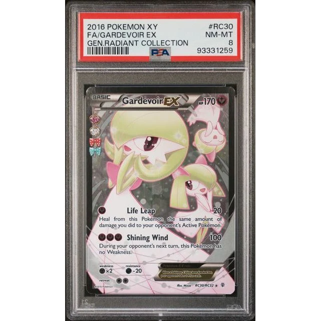 Pokémon TCG: Gardevoir Ex #RC30 PSA 8 - Generations