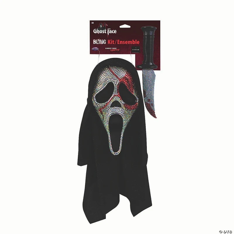 Scream mask & kniv, Bloody Bling
