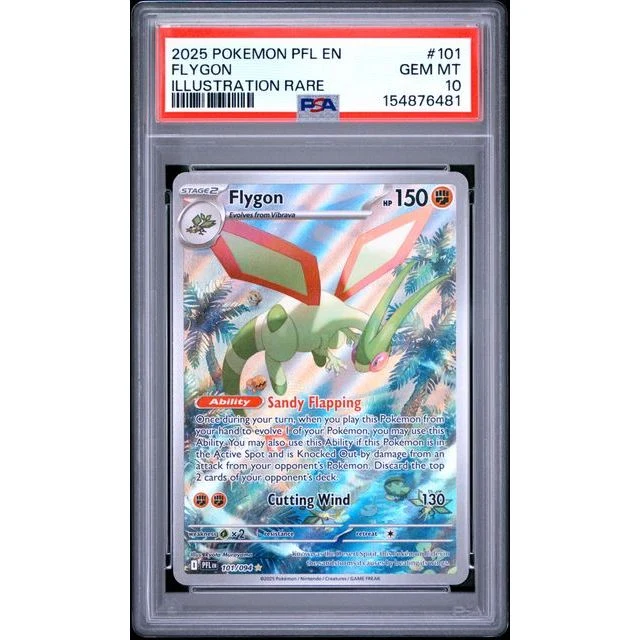 Pokémon TCG: Flygon #101 PSA 10 - Phantasmal Flames