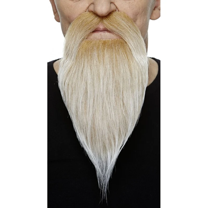 Mustasch med skägg, royal wizzard blond