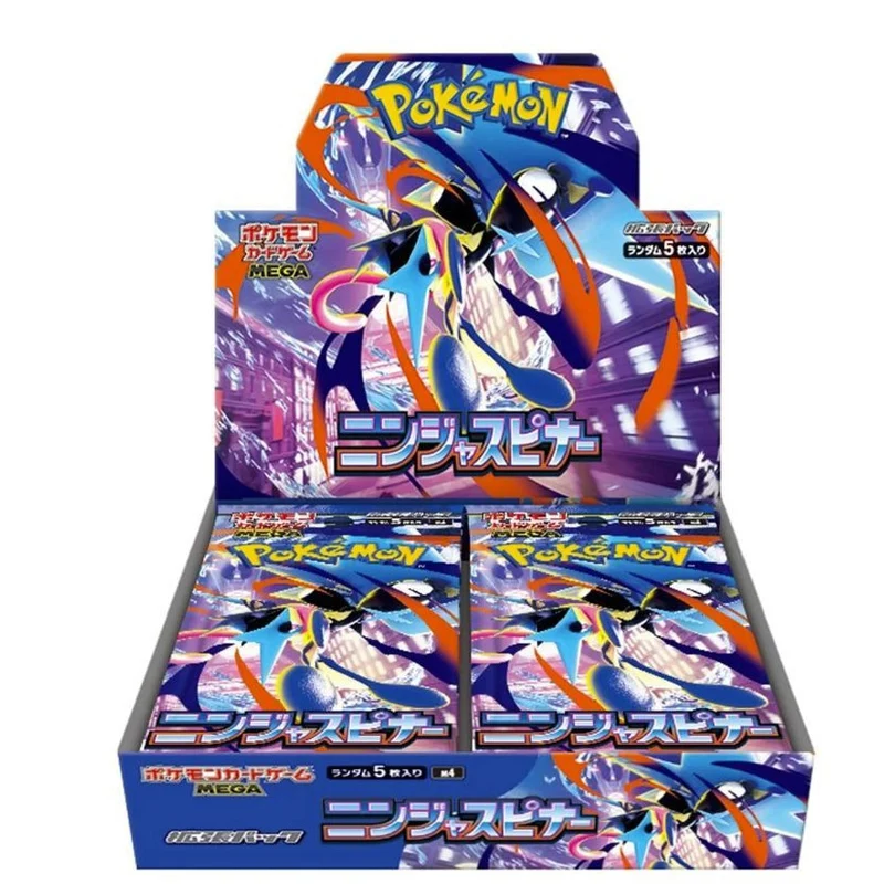 Pokémon TCG: Ninja Spinner Booster Box - Japansk (Mega Evolution)