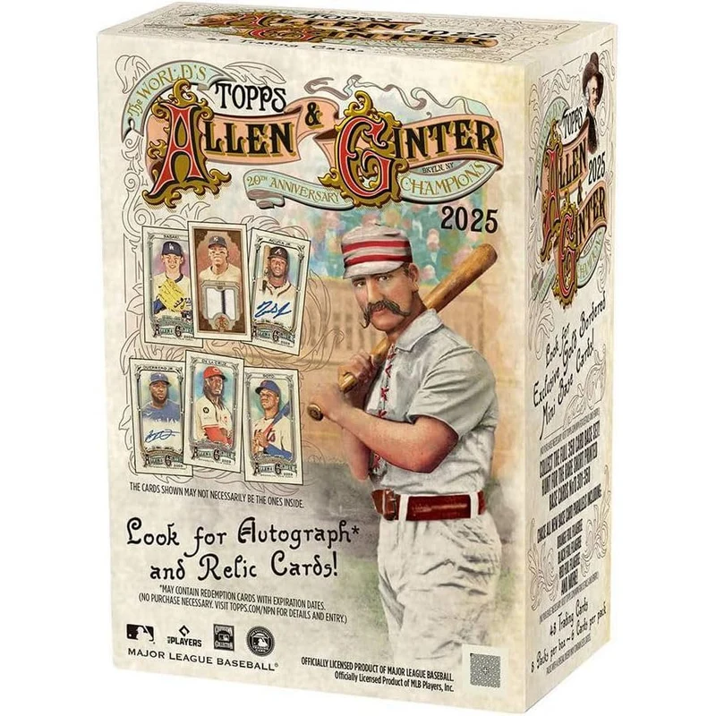 Topps Allen & Ginter Baseball 2025 Value Box