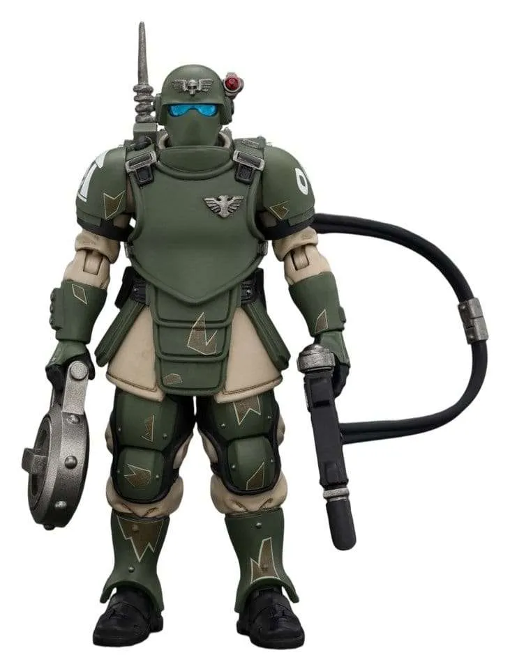 Warhammer Actionfigur Astra Militarum Kasrkin 6 med Hot-shot Laspistol