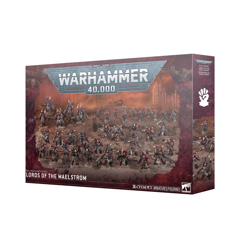 Warhammer: 40K - Red Corsairs Battleforce Lords of the Maelstrom