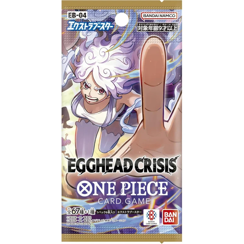 One Piece Card Game: Egghead Crisis [EB-04] Booster (Japansk version)