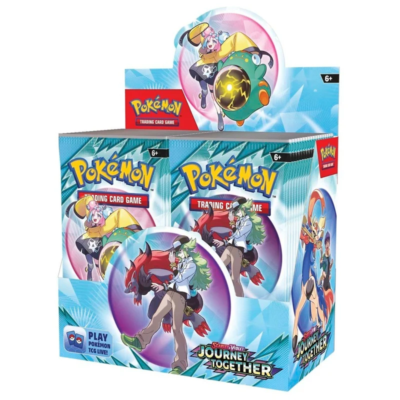 Pokemon Scarlet & Violet 9: Journey Together - Booster Box Display