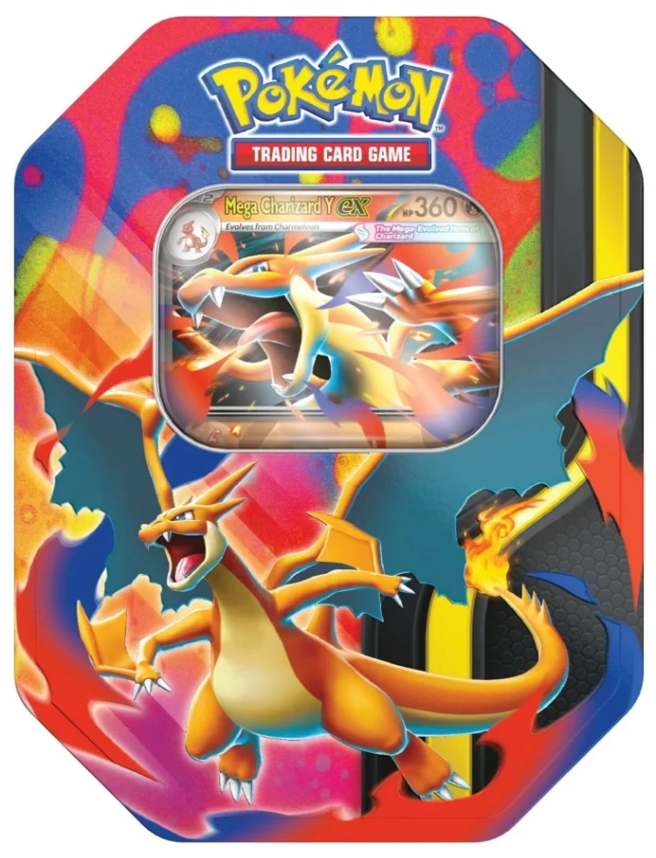 Pokémon TCG: Mega Charizard Spring Tin