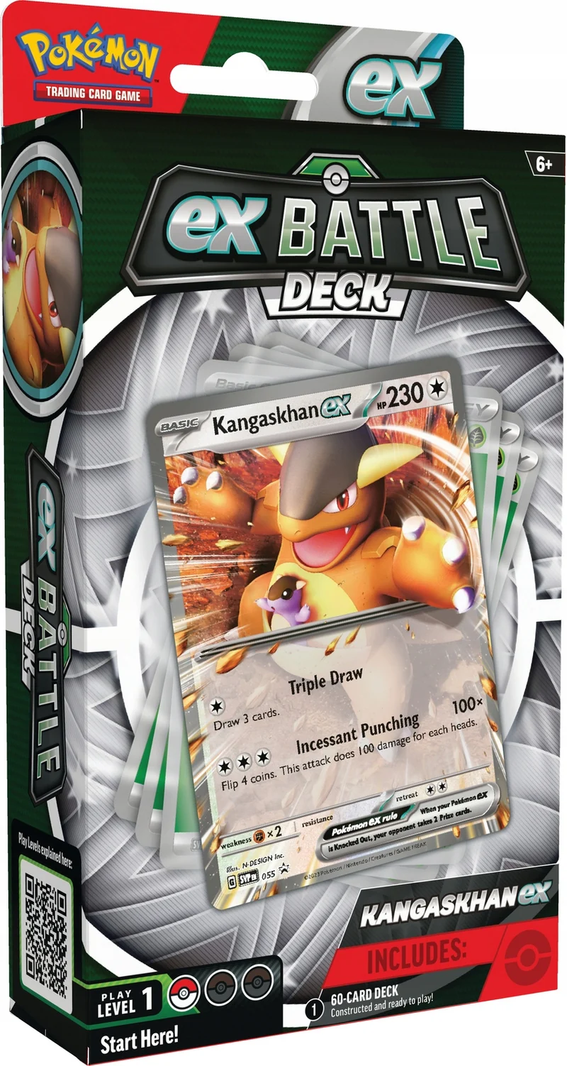 Pokemon TCG: EX Battle Deck - Kangaskhan EX / Greninja EX