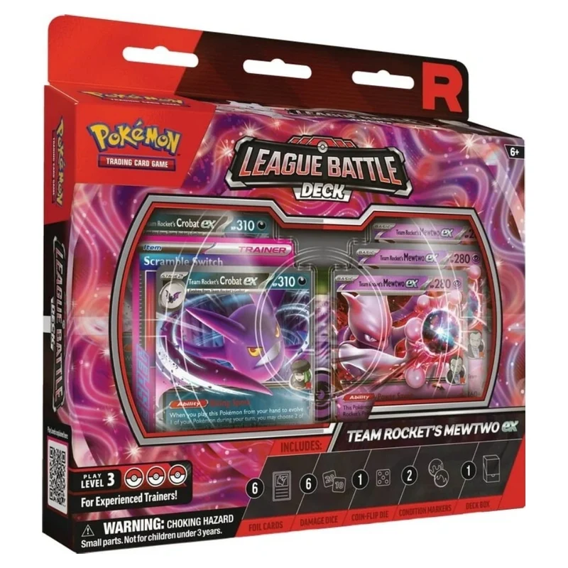 Pokemon League Battle Deck - Team Rocket's Mewtwo ex