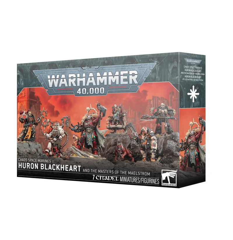 Warhammer: 40K - Chaos Space Marines Huron Blackheart and the Masters of the Maelstrom