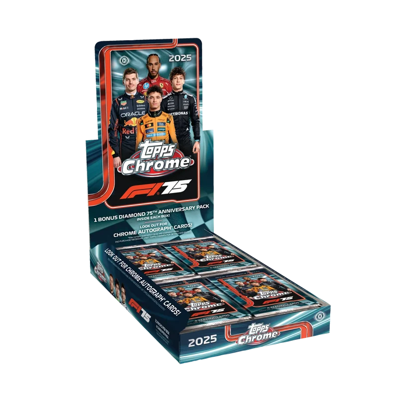 Topps Chrome Formula One 2025 Hobby Box