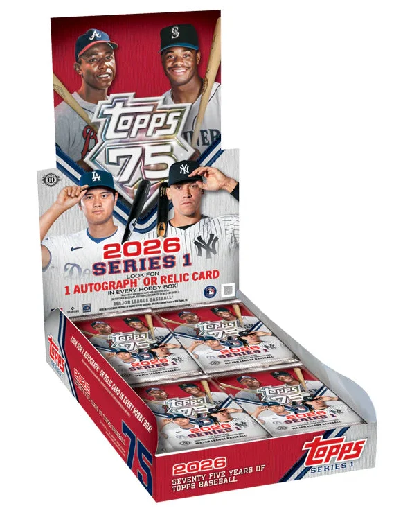 2026 Topps Baseball Series 1 - Hobby Box