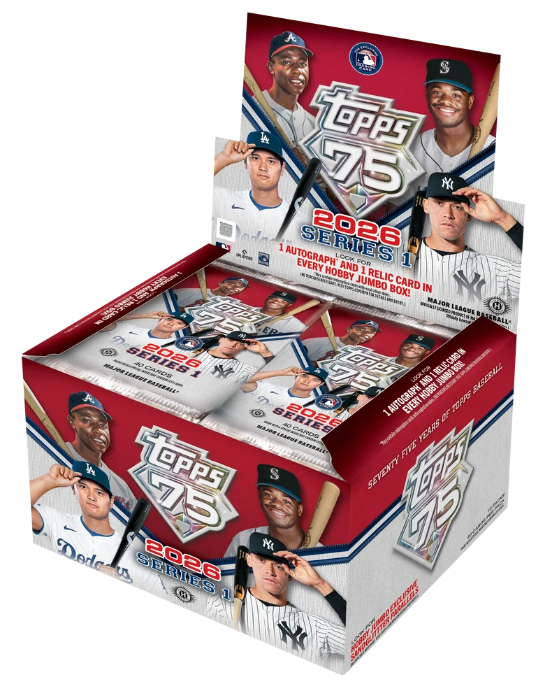 2026 Topps Baseball Series 1 - Hobby Jumbo Box