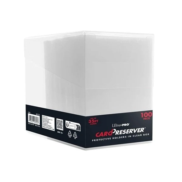 Ultra Pro Card Preservers in Clear Box (100 pack)