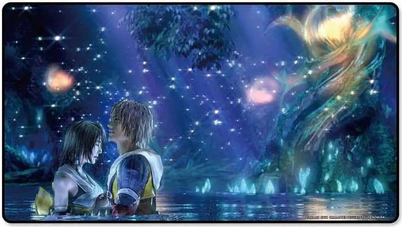 Square Enix Final Fantasy X Tidus and Yuna Playmat