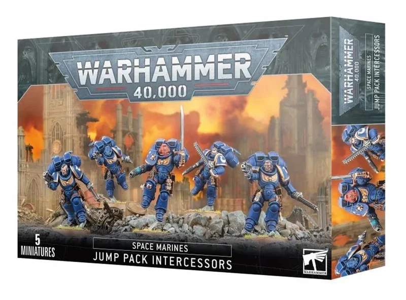 Warhammer: 40K - Space Marines Jump Pack Intercessors