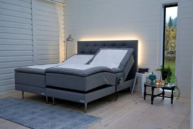 NORRSKEN | COMFORT STÄLLBAR SÄNG 120x200