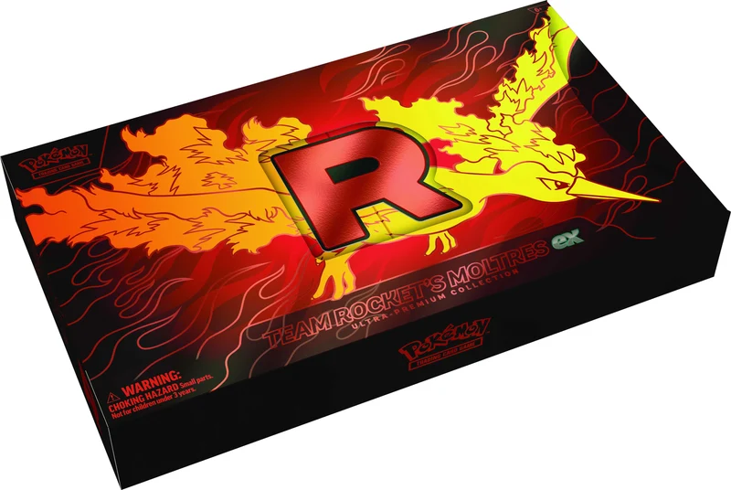 Pokemon Team Rocket's Moltres ex Ultra Premium Collection
