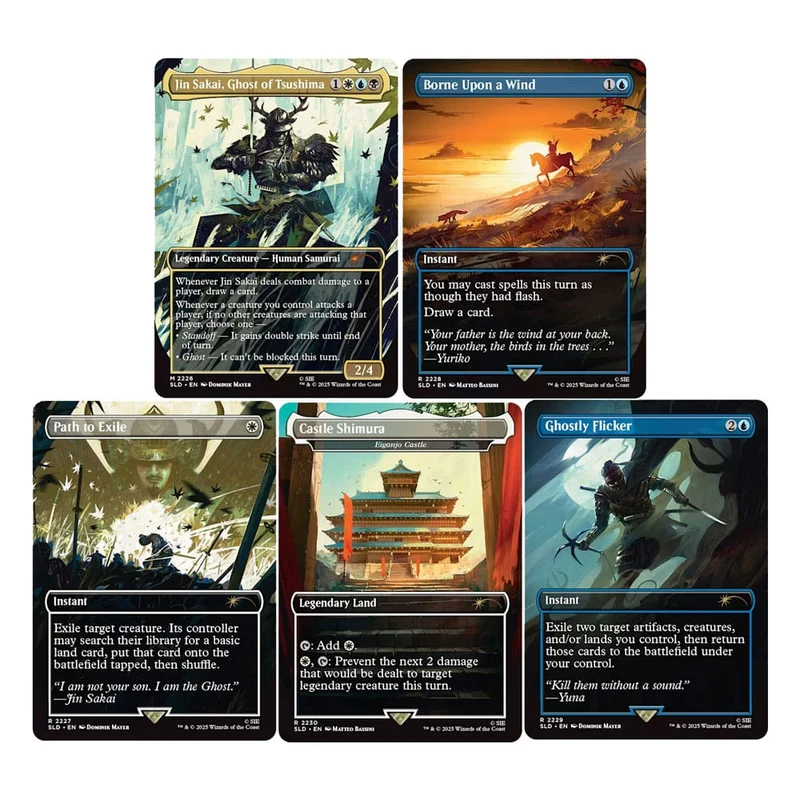 Magic the Gathering Secret Lair x Playstation Ghost of Tsushima (Non-Foil)