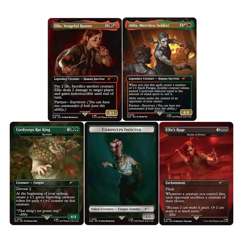 Magic the Gathering Secret Lair x Playstation Last of Us Part II (Non-Foil)