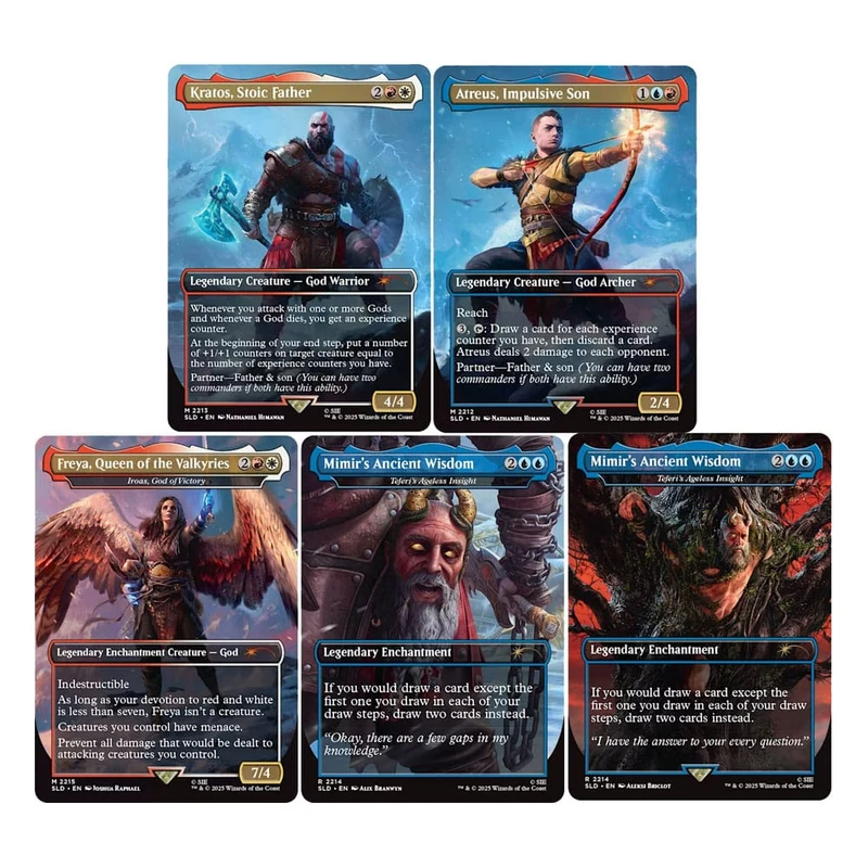 Magic the Gathering Secret Lair x Playstation God of War: Norse (Non-Foil)