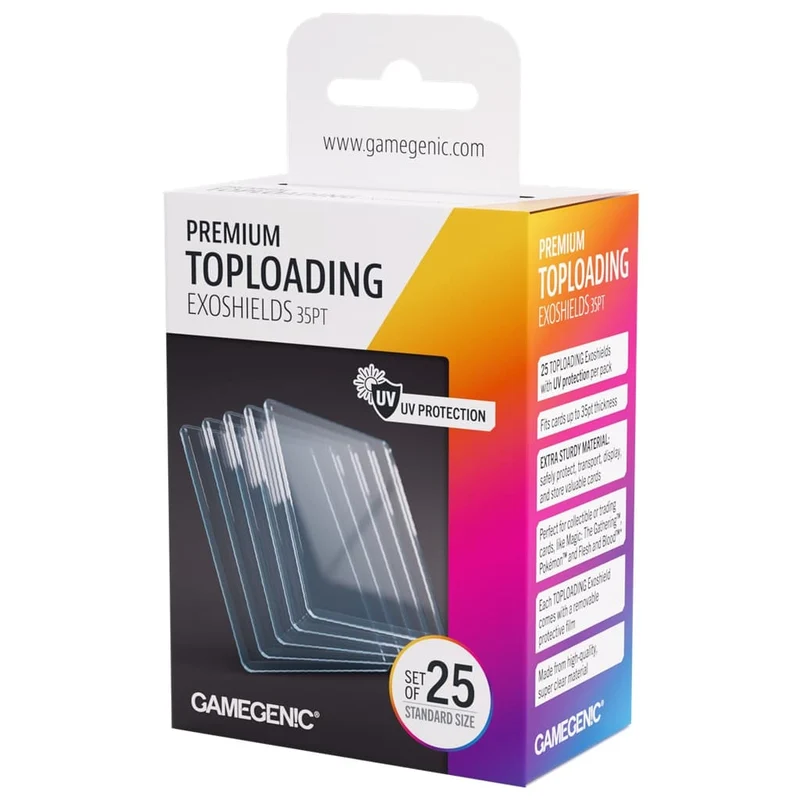 Gamegenic Premium Toploading Exoshields Toploader 35pt (25st)