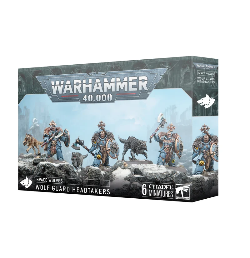 Warhammer: 40K - Space Wolves - Wolf Guard Headtakers