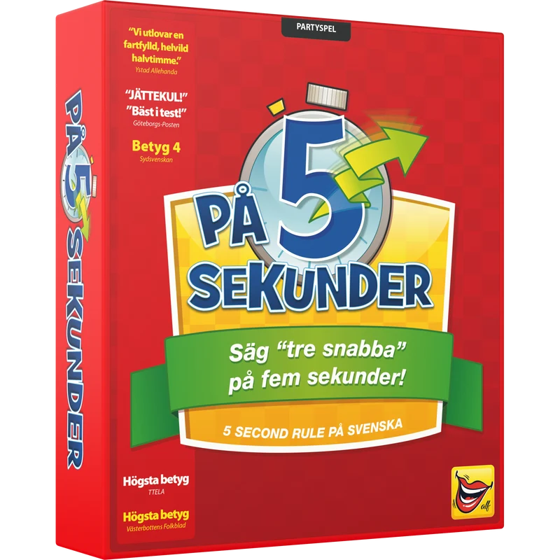 På 5 Sekunder (Svenskt)