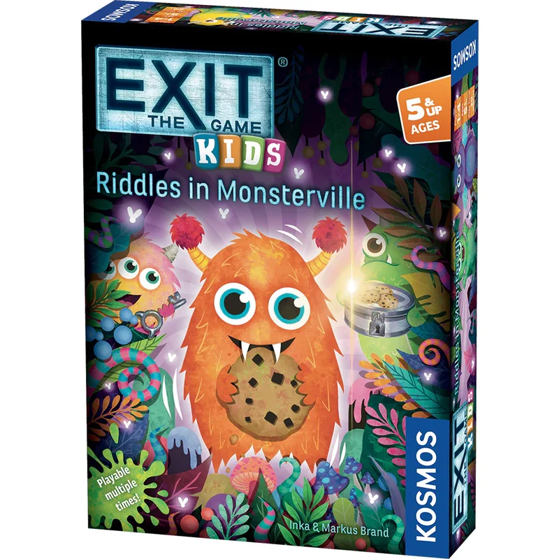 Exit Kids: Riddles in Monsterville (Engelsk)