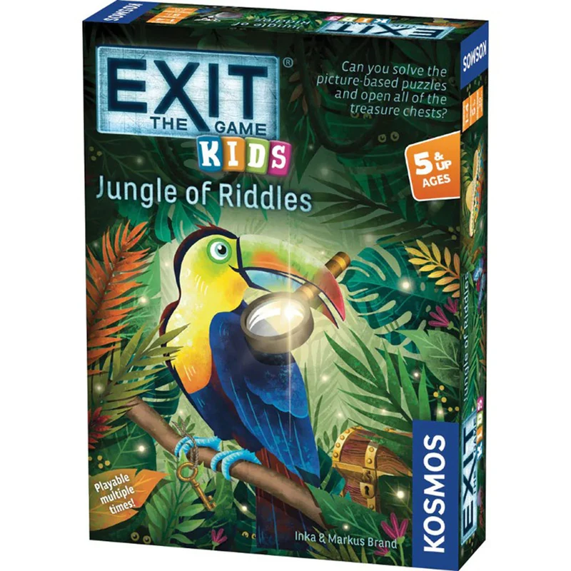 Exit Kids: The Jungle of Riddles (Engelsk)