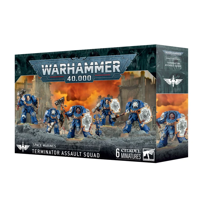 Warhammer: 40K - Space Marines Terminator Assault Squad