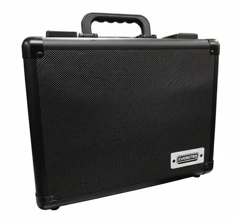 Evoretro Trading Card Suitcase Black Small (90 slabs)