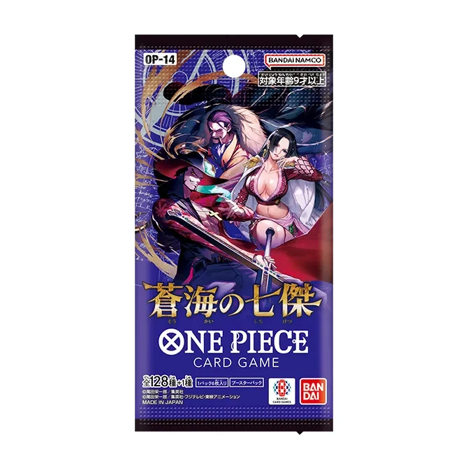One Piece Card Game: The Azure Sea’s Seven [OP-14] Booster (Japansk version)