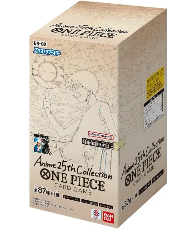 One Piece Card Game: Anime 25th Collection [EB-02] Booster Box (Japansk version)