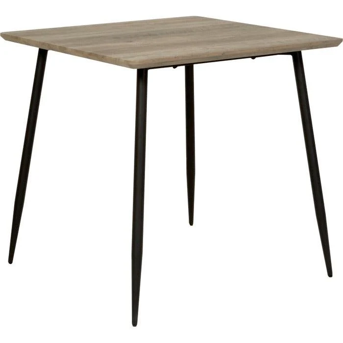 SMOKEY MATBORD 80x80 GRÅ