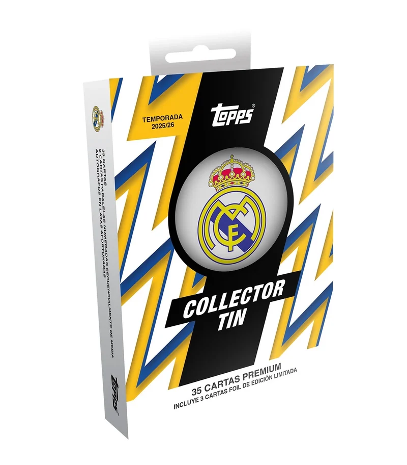 Topps Real Madrid Collector Tin 2025/26