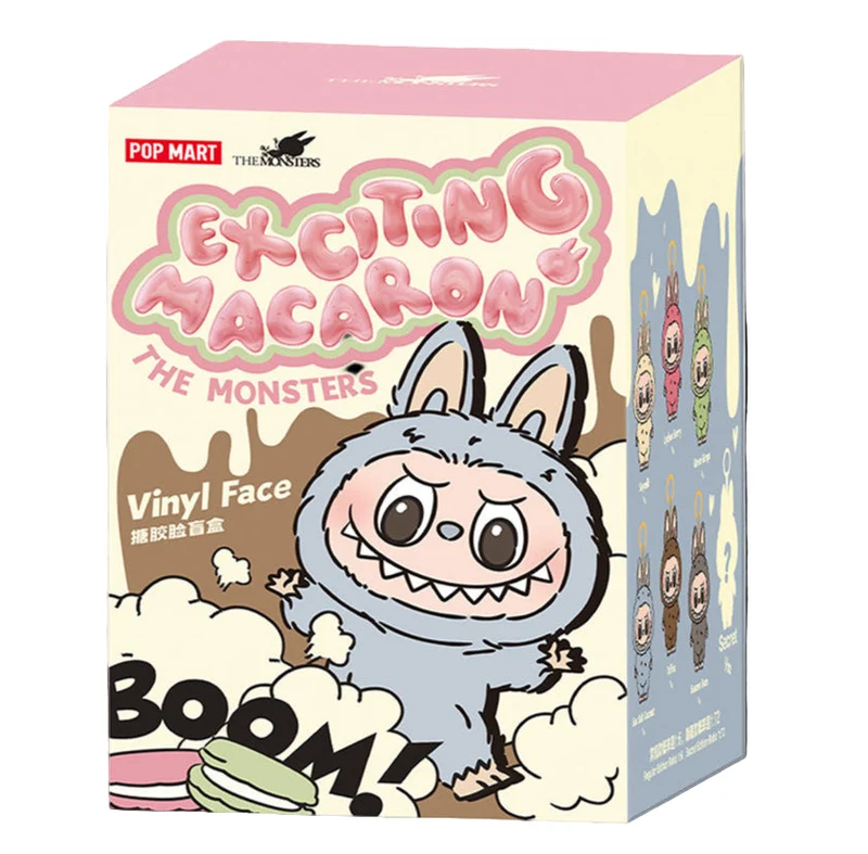 Pop Mart Labubu – The Monsters: Exciting Macaron Series (Blind Box)