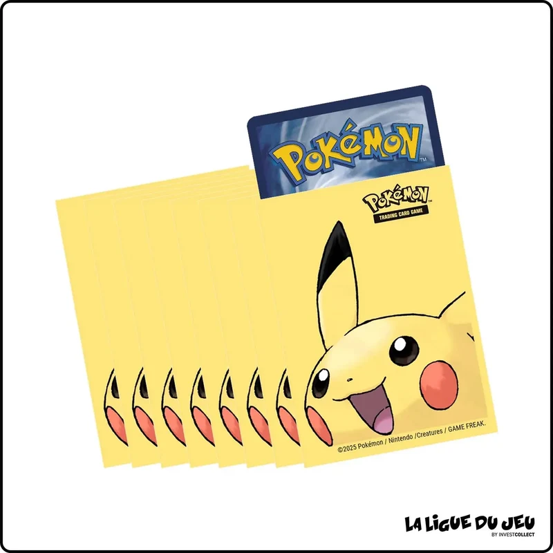 Ultra Pro Sleeves: Deck Protector Pokemon Pikachu (65 pack)