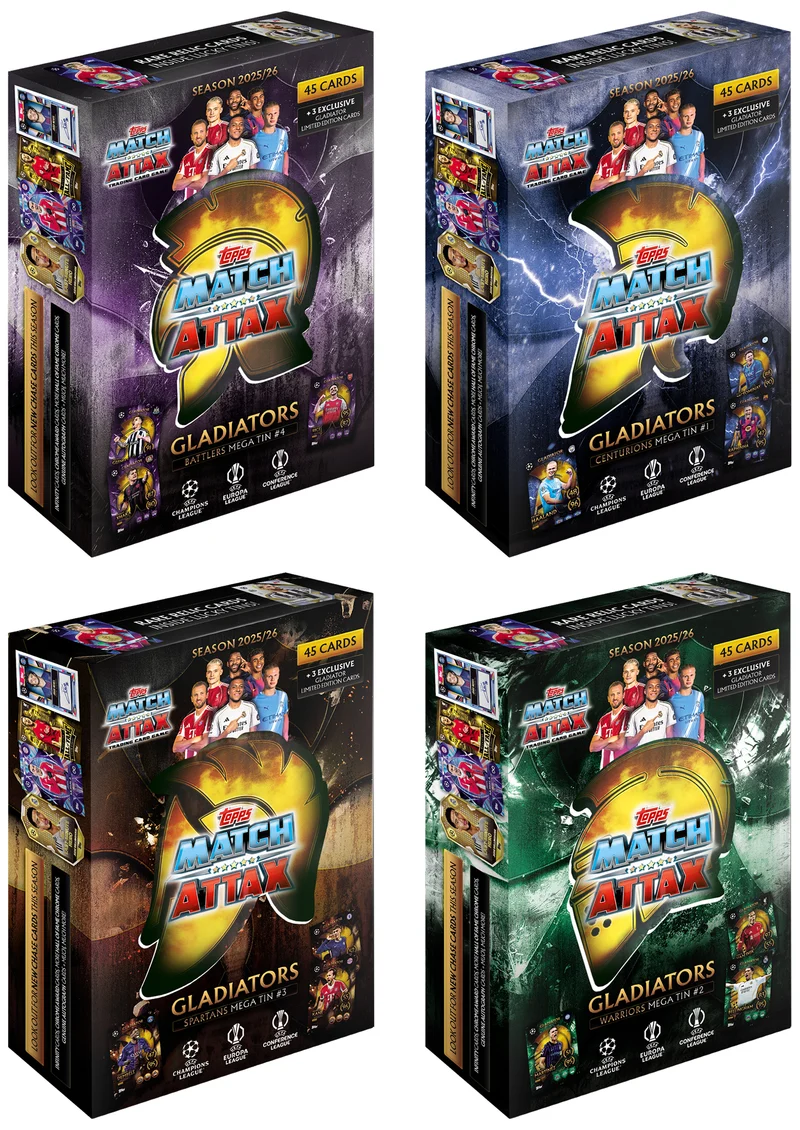 Topps Match Attax UEFA Champions League 25/26 Mega Tin