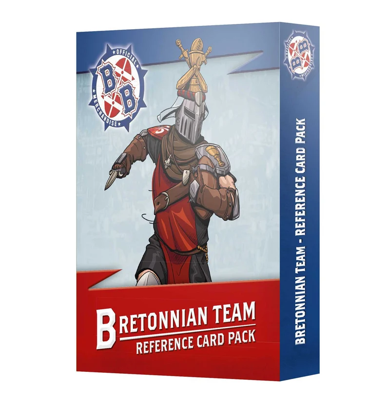 Games Workshop Blood Bowl: Bretonnian Team Card Pack