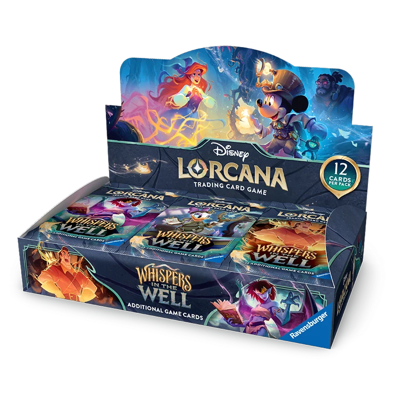 Disney Lorcana: Whispers in the Well Booster Box (24 pack)