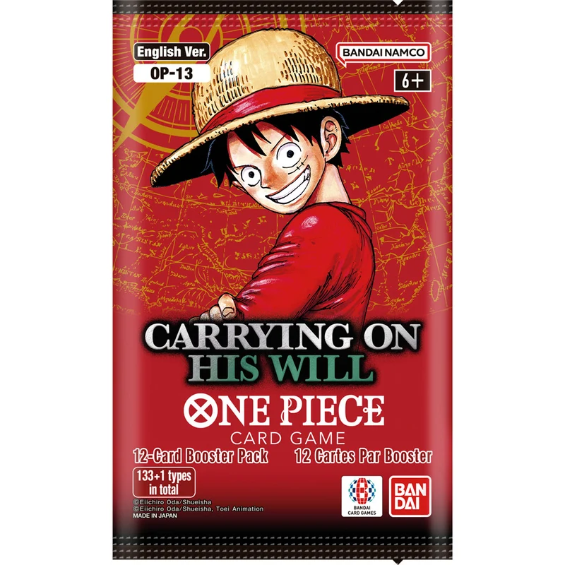 One Piece TCG: Carrying On His Will [OP-13] Booster