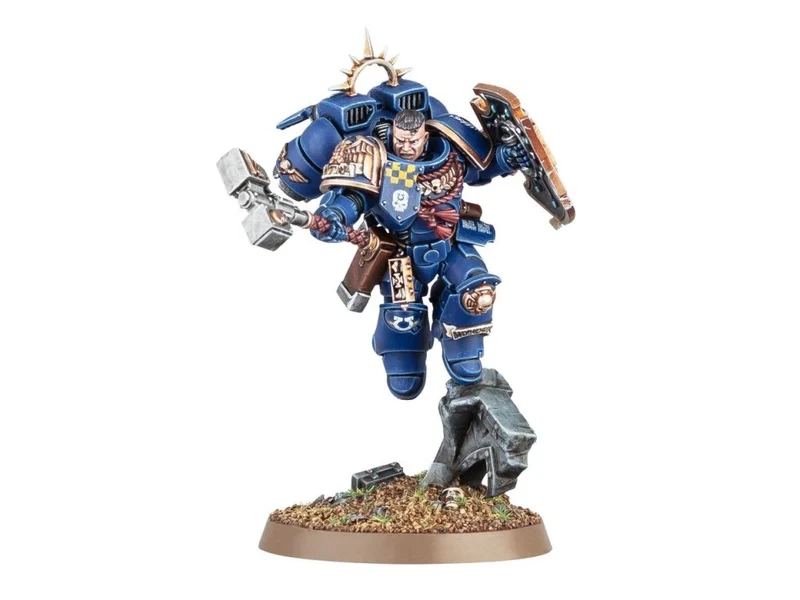 Warhammer: 40K - Space Marines: Captain with Jump Pack and Relic Shield