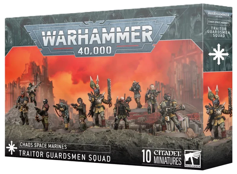 Warhammer: 40K - Chaos Space Marines: Traitor Guardsmen Squad