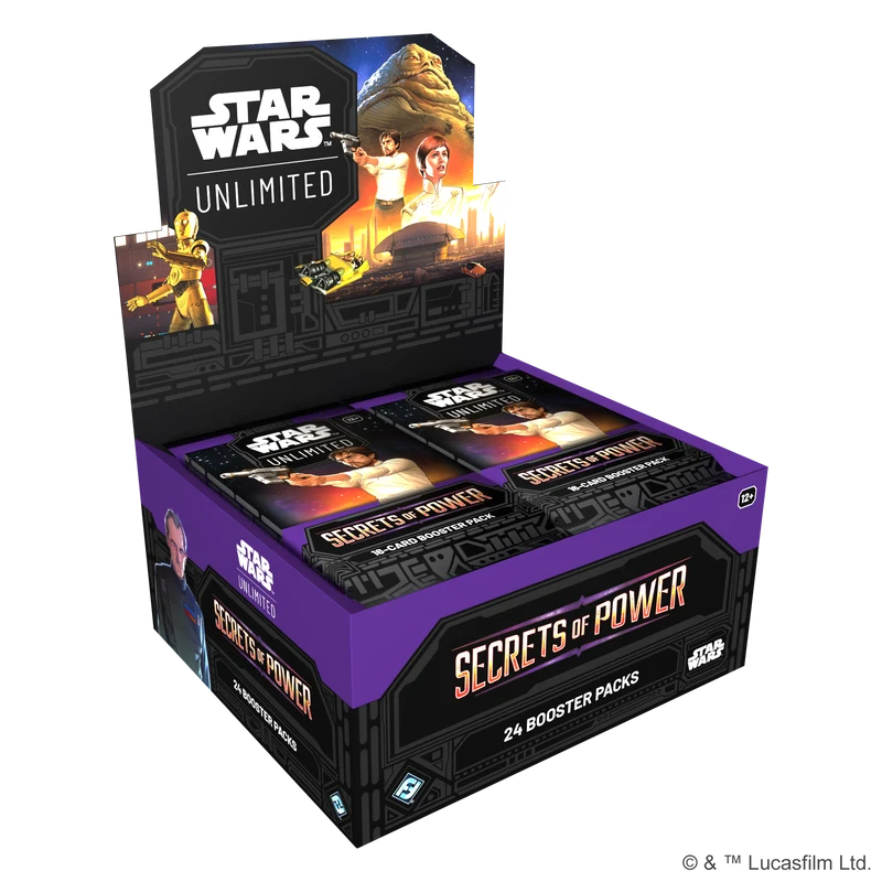 Star Wars: Unlimited - Secrets of Power Booster Display (24 boosters)