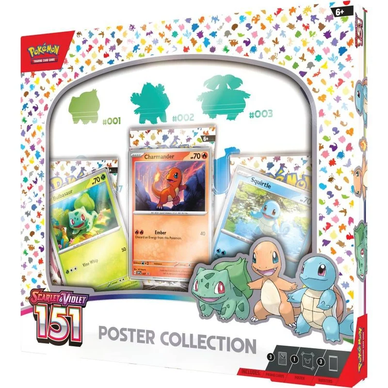 Pokemon Scarlet & Violet 3.5: 151 Poster Box