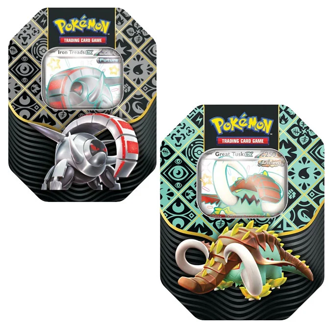 Pokemon Scarlet & Violet 4.5 - Paldean Fates Tin Assorted (1st)