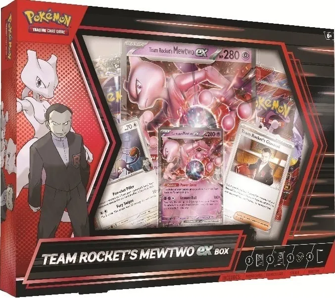 Pokemon Team Rocket’s Mewtwo EX Box