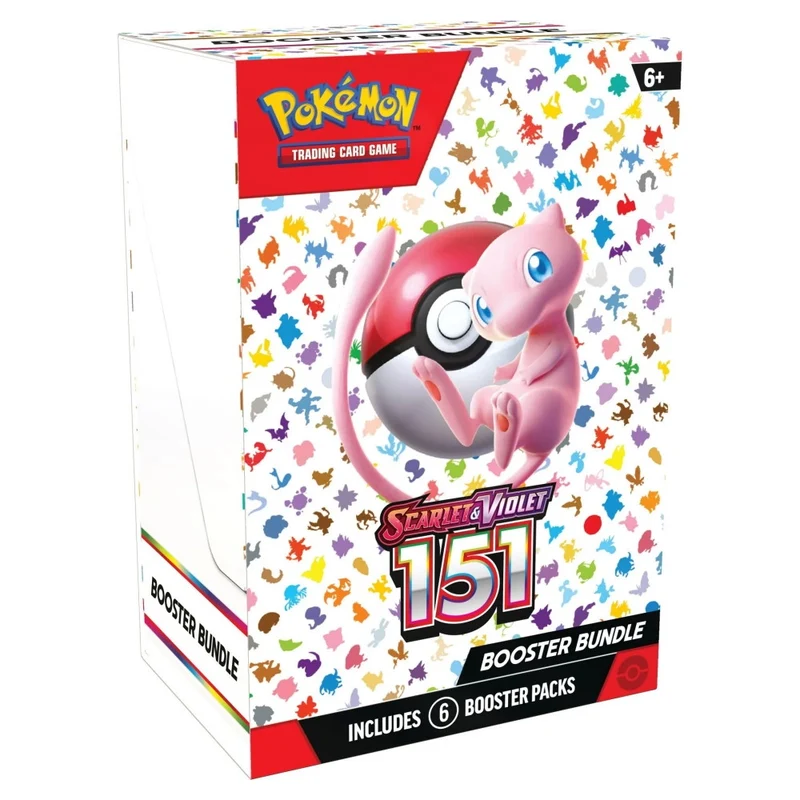 Pokemon Scarlet & Violet 3.5: 151 Booster Bundle (6 boosters)(Max 1st per kund)