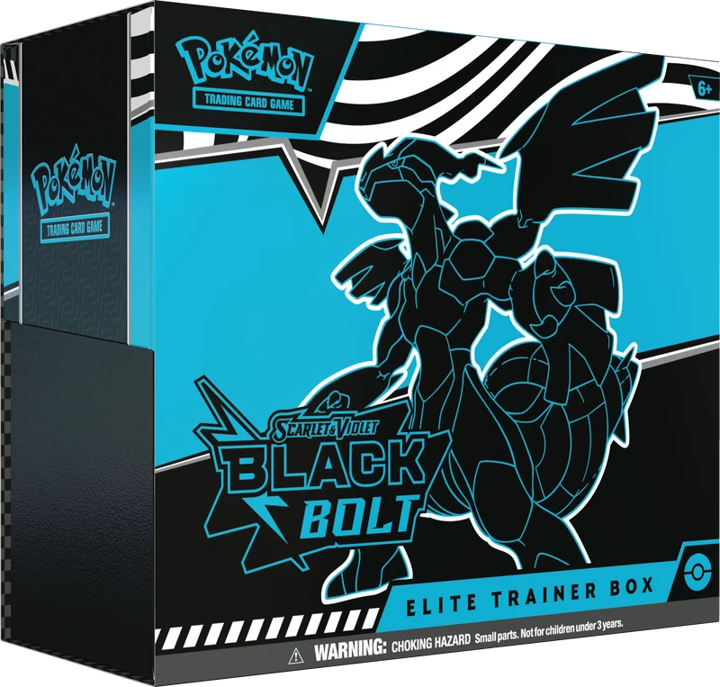 Pokemon Scarlet & Violet 10.5: Black Bolt Elite Trainer
